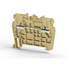 307 108, Клеммник пружинный быстрозажимной (Push in), 2,5 мм.кв. (коричневый), PYK2,5 (RP) | код 0.0.0.3.07108RP | KLEMSAN