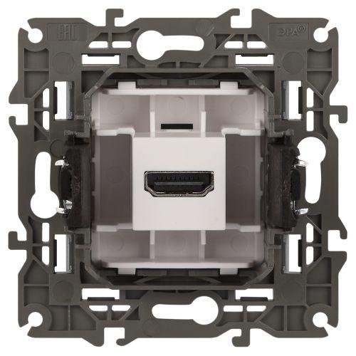 Розетка HDMI, Эра Elegance, алюминий, 14-3114-03 | код Б0034334 | ЭРА фото 4 Розетка HDMI, Эра Elegance, алюминий, 14-3114-03 | код Б0034334 | ЭРА фото 4