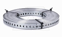 Лента 5055 LII17 FS RU монтажная перфорированная в карт. упак., 17x0,6мм, L=25м, перфор. O6,5мм, сталь, гальван. оцинк. | код 1471171_RU | OBO Bettermann