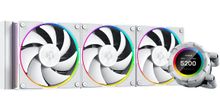 Система водяного охлаждения ID-Cooling SL360 Wh Soc-AM5/AM4/1151/1200/2066/1700 4-pin 14-30dB Al+Cu 350W LED Ret | код 1978907 | ID-COOLING