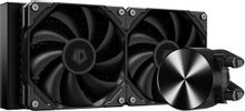 Система водяного охлаждения ID-Cooling FX240 Pro Soc-AM5/AM4/1151/1200/2066/1700 черный 4-pin 35.2dB Al+Cu 300W Ret | код 2050137 | ID-COOLING