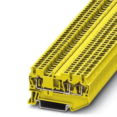 Проходные клеммы ST 1,5-TWIN YE | код 3037261 | PHOENIX CONTACT
