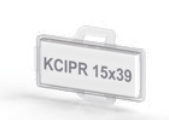 808 607, KCIPR-Y 15X39, Маркировка для держателя KBE, Жесткие ПВХ, 15x39, Желтый, Размер карты 116x165 мм | код 0.0.0.8.08607 | KLEMSAN