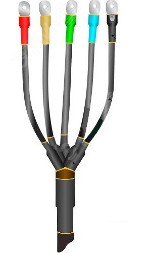 Муфта кабельная концевая 1ПКВ(Н)Тп-5х(35-50)без наконечников | код | Нева-Транс Комплект