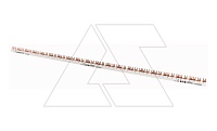 Соединительная шина 80 А, 3+N П, 1 метр, Z-GV-16/3P+N-4TE | код 271066 | EATON