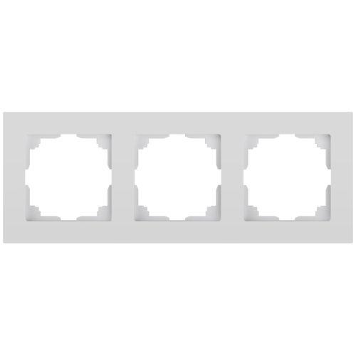 Рамка 3-м СП Accent 6-503-01 бел. Intro Б0063737