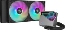 Система водяного охлаждения Deepcool LT240 ARGB Soc-AM5/AM4/1151/1200/1700 черный 4-pin 38.71dB Al 1504gr Ret (R-LT240-BKAMNC-G-1) | код 2024039 | DEEPCOOL