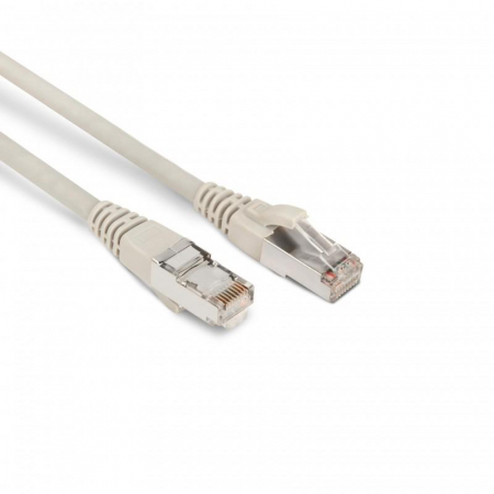 Патч-корд PC-LPM-STP-RJ45-RJ45-C6-1M-LSZH-GY F/UTP экран. кат.6 LSZH 1м сер.