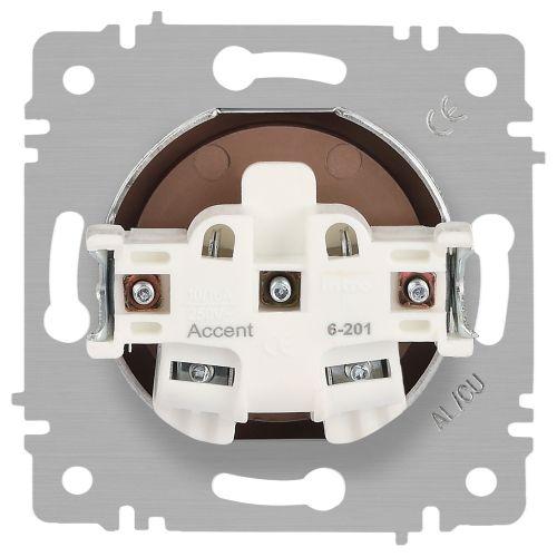 Розетка Intro Accent 6-201-07 , 2P, 16А-250В, IP20, СУ, графит | код Б0063669 | ЭРА фото 4 Розетка Intro Accent 6-201-07 , 2P, 16А-250В, IP20, СУ, графит | код Б0063669 | ЭРА фото 4