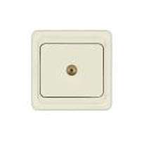 Розетка телефонная 1-м СП Валери RJ11 (4P4C) сл. кость UNIVersal Б-В0034 Розетка телефонная 1-м СП Валери RJ11 (4P4C) сл. кость UNIVersal Б-В0034