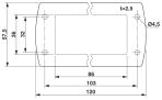 Плоское уплотнение CES-B16-WRG-BK | код 0801726 | PHOENIX CONTACT