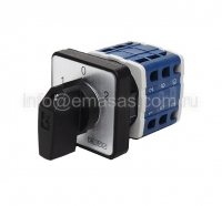 Переключатель управл. двигателем трехфазный (1-0-2) 50А | код PSA050MS334S | EMAS