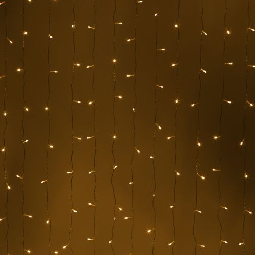 Гирлянда светодиодная "Занавес" 3х2м 240LED тепл. бел. 220В Holiday INZL-01W Intro Б0060437 фото 3 Гирлянда светодиодная "Занавес" 3х2м 240LED тепл. бел. 220В Holiday INZL-01W Intro Б0060437 фото 3