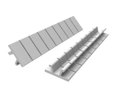 Маркировка клеммного ряда 1-10, ширина 6 мм (уп. 100 шт.) MTU-4M110 | код 54738 | MEYERTEC