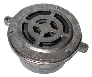 Сирена сигнальная СС-1 УХЛ1, силумин, 220В AC, IP21 | код ET003816 | Электротехник