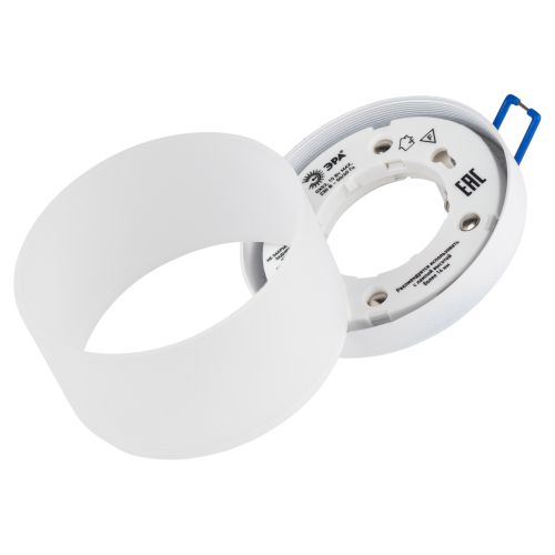 Встраиваемый светильник под лампу GX53 DK98 WH белый матовый | код Б0056348 | ЭРА фото 7 Встраиваемый светильник под лампу GX53 DK98 WH белый матовый | код Б0056348 | ЭРА фото 7