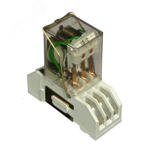 Реле РП21М-003 УХЛ4Б 220В 50Гц с розеткой типа 2 | код 6688349 | ЧЭАЗ