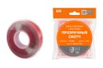 Двухсторонний акриловый прозрачный скотч ширина 12 мм длина 5 м TDM | код SQ0526-0706 | TDM