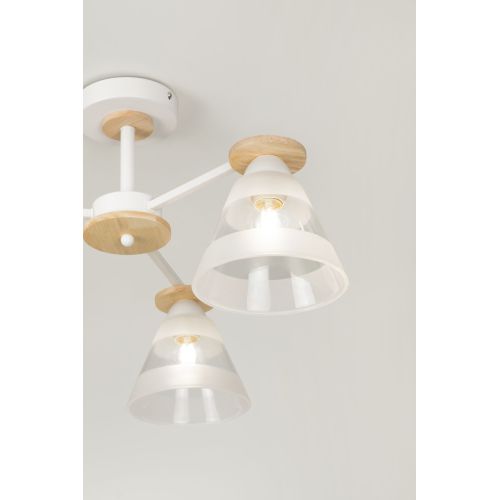 Люстра Theothila 9177-303 60Вт 3хE27 модерн Rivoli Б0068434 фото 3 Люстра Theothila 9177-303 60Вт 3хE27 модерн Rivoli Б0068434 фото 3