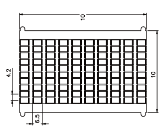 TMB4.2-100/1...10V Маркировка для клемм 4,2 мм нумерация 1-10 , шт | код TMB4.2-100/1...10V | SUPU