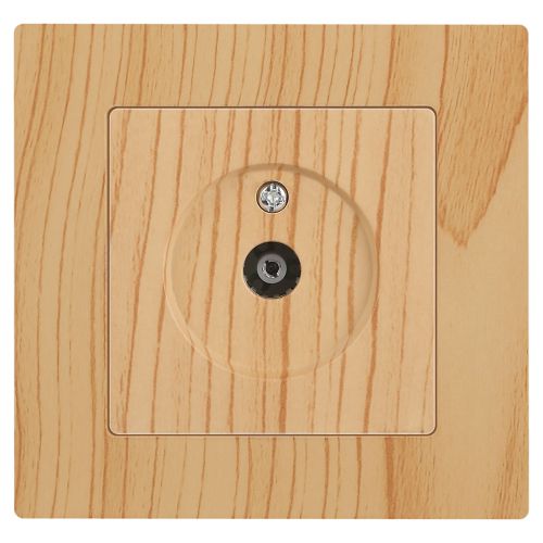Розетка Intro Accent 6-301-11 TV одиночная, IP20, СУ, сосна | код Б0063622 | ЭРА фото 3 Розетка Intro Accent 6-301-11 TV одиночная, IP20, СУ, сосна | код Б0063622 | ЭРА фото 3