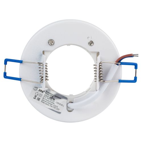 Встраиваемый светильник под лампу GX53 DK98 WH белый матовый | код Б0056348 | ЭРА фото 6 Встраиваемый светильник под лампу GX53 DK98 WH белый матовый | код Б0056348 | ЭРА фото 6