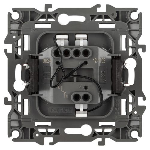 Выключатель Серия 12 12-1102-01М с подсветкой, 10АХ-250В, белый матовый | код Б0065679 | ЭРА фото 4 Выключатель Серия 12 12-1102-01М с подсветкой, 10АХ-250В, белый матовый | код Б0065679 | ЭРА фото 4