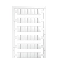 Маркировка для клемм, 12 x 8 мм, шаг 8 мм, WS 12/8 PLUS MC NE WS, белый WEIDMULLER | код 1906000000 | WEIDMULLER