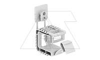Групповое крепление Grip 10x NYM3x1,5 мм | код 2205380 | OBO Bettermann