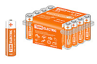 Элемент питания LR6 AA Alkaline 1,5V BOX-24 TDM | код SQ1702-0035 | TDM