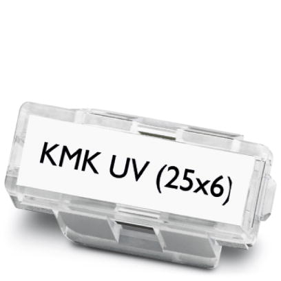 Держатель для маркировки кабеля KMK UV (25X6) | код 1014106 | PHOENIX CONTACT