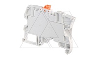 Клемма ZS4-S-R1/6 винтовой зажим, с ножевым разъединителем, 26A, 400В, серый | код 1SNK506310R0000 | Entrelec