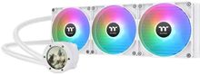 Система водяного охлаждения Thermaltake TH420 V2 Ultra Snow Edition ARGB Soc-AM5/AM4/1151/1200/1700 белый 4-pin 34.7dB Al+Cu LCD Ret (CL-W407-PL14SW-A) | код 2028323 | THERMALTAKE