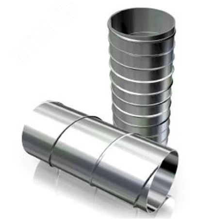 Воздуховод круглый из оцинкованной стали толщиной 0,5мм L2000, D200 | код 200DG0,5L2000 | ERA