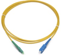 Патч-корд оптический TWT, PVC, симплексный, SC/APC-LC/UPC, SM OS2, 2.0 м | код TWT-SC-LC/SAU-2.0 | TWT