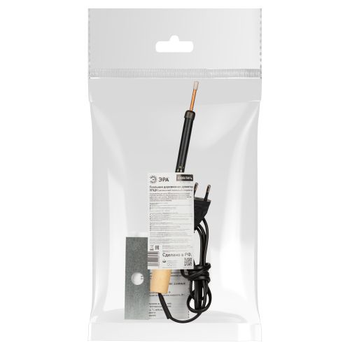 Паяльник ЭПЦН с деревянной рукояткой 230 В 25 Вт | код Б0061030 | ЭРА