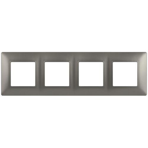 Рамка 4-м Elegance 14-5004-16 для розеток и выключателей титан Эра Б0065819 Рамка 4-м Elegance 14-5004-16 для розеток и выключателей титан Эра Б0065819