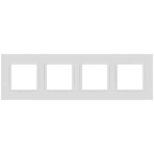 Рамка 4-м Elegance 14-5014-01М Classic для розеток и выключателей матов. бел. Эра Б0065828 Рамка 4-м Elegance 14-5014-01М Classic для розеток и выключателей матов. бел. Эра Б0065828