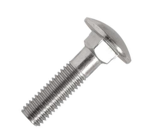 Болт с квадратным подголовником DIN 603 м8х40 (4 шт)- пакет Tech-Krep | код 143762 | Tech-KREP