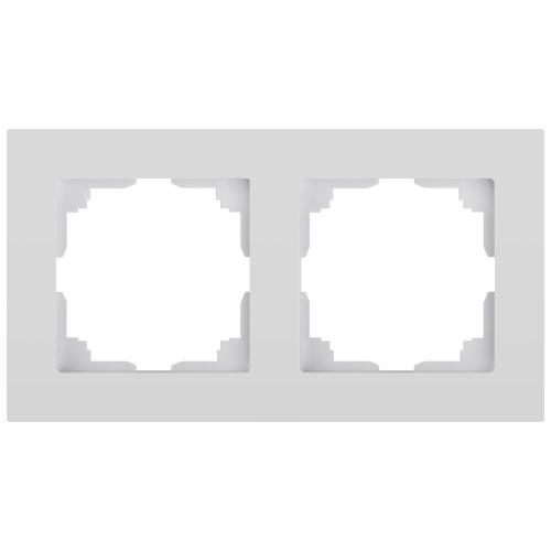 Рамка 2-м СП Accent 6-502-01 бел. Intro Б0063749 Рамка 2-м СП Accent 6-502-01 бел. Intro Б0063749