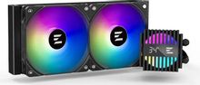 Система водяного охлаждения Zalman Alpha2 A24 ARGB Soc-AM5/AM4/1151/1200/1700 черный 4-pin 29.7dB Al+Cu LCD 2000gr Ret (ALPHA2 A24 BLACK) | код 2061535 | ZALMAN