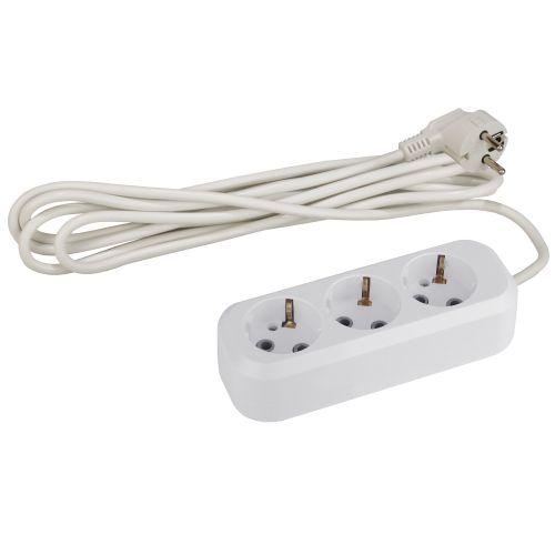 Удлинитель Россия UX-3e-7m c заземл, 3х0,75мм2, ПВС, 3гн, 7м UX-3e-7m | код Б0038577 | ЭРА Удлинитель Россия UX-3e-7m c заземл, 3х0,75мм2, ПВС, 3гн, 7м UX-3e-7m | код Б0038577 | ЭРА