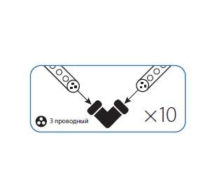 Коннектор "L"-образный для Дюралайта 3W 13мм | код KOC-DL-3W13-CL | КОСМОС