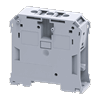 Клемма проходная CTS95/120N /27x85mm, винтовая, 2 присоед., 120mm2, 269A, 1000V, серая | код CTS95/120N | Connectwell