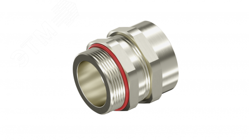 Взрывозащищенный кабельный ввод ANS под небронированный кабель M90х2 D54-62мм. Никелированная латунь. IP66/68 | код 6018ANSIKGM9SB | DKC