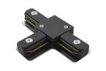 Коннектор T-образный для шинопровода TLC-01-BL-T, черный, TDM | код SQ0369-0324 | TDM