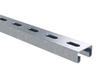 С-образный профиль 41х21, L2500, толщ.2,0 мм, горячеоцинкованный | код BPV2125HDZ | DKC