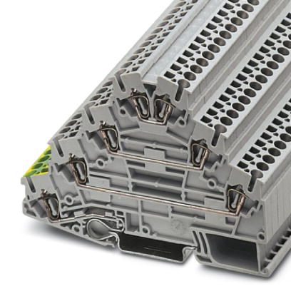 Клемма для подключения электродвигателя ST 2,5-PE/3L | код 3036055 | PHOENIX CONTACT