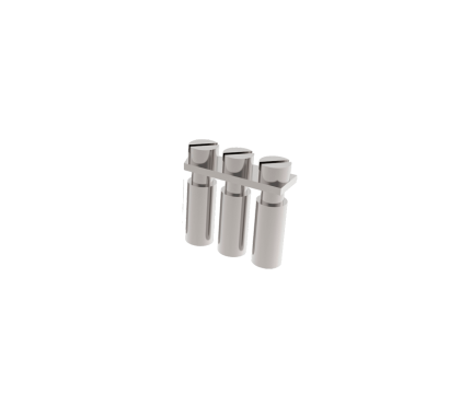 Блок перемычек на 3-конт., 4 мм2 (уп. 10 шт.) MTU-J34 | код 54708 | MEYERTEC