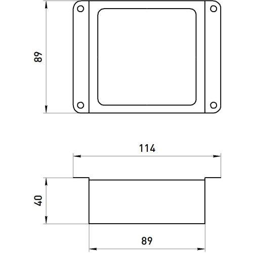 Светильник светодиодный SPO-646-3-4K-B6 36Вт 4000К 3420лм грильято 100х100 домино компл. 6 кубиков и драйвер бел. Эра Б0063052